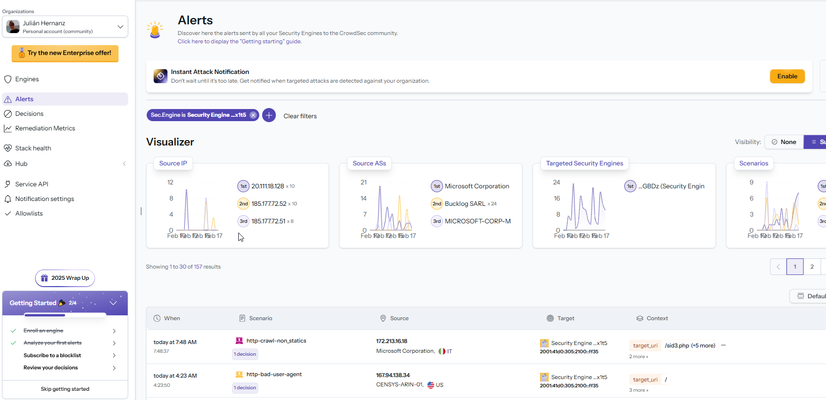 CrowdSec IPS